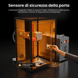 Contenitore per incisore laser Monport per laser a fibra GT e GPro (con interruttore di protezione della porta)