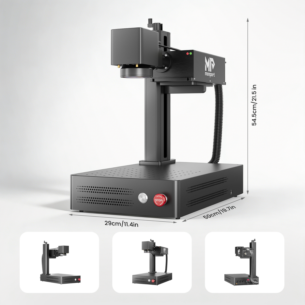 Macchina per incisione e marcatura laser UV Monport GM 6W