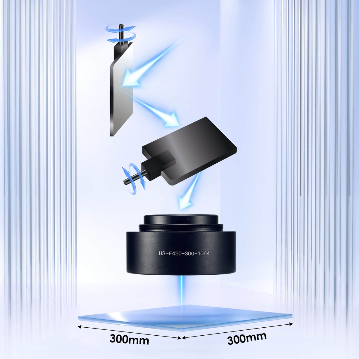 Monport-F-Theta-M55-300-mm-lente-di-scansione-ottica-di-ricambio-da-300-mm-per-incisore-laser-a-fibra