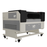 Smussatrici e tagliatrici a raggi laser a 80W CO2 (500x700mm), rinforzate e montate automaticamente