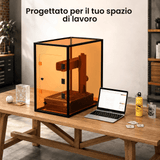 Custodia per incisore laser Monport per laser a fibra diviso e integrato