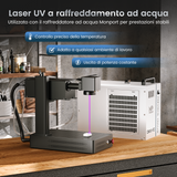 Macchina per incisione e marcatura laser UV Monport GM 10W