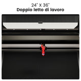 Montport 90W al laser intaglio con sistema di raffreddamento ad acqua e tagliatrice (900 x 600 mm)