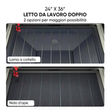 80W CO2 integrato con un sistema di refrigerazione ad acqua (900 x 600mm)