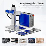 Macchina per incisione e marker con laser a fibre ottiche a Monport 50W(7.9 "x 7.9")