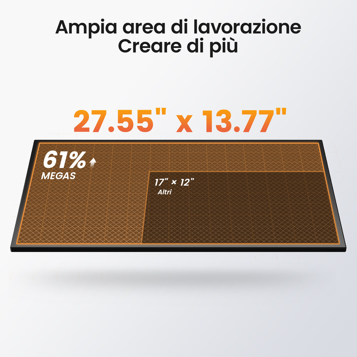 Monport MEGAS – Upgrade della serie Mega: macchina per incisione e taglio laser CO₂ da 70W con precisione intelligente