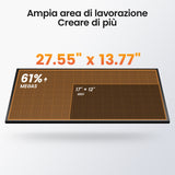 Monport MEGAS – Upgrade della serie Mega: macchina per incisione e taglio laser CO₂ da 70W con precisione intelligente
