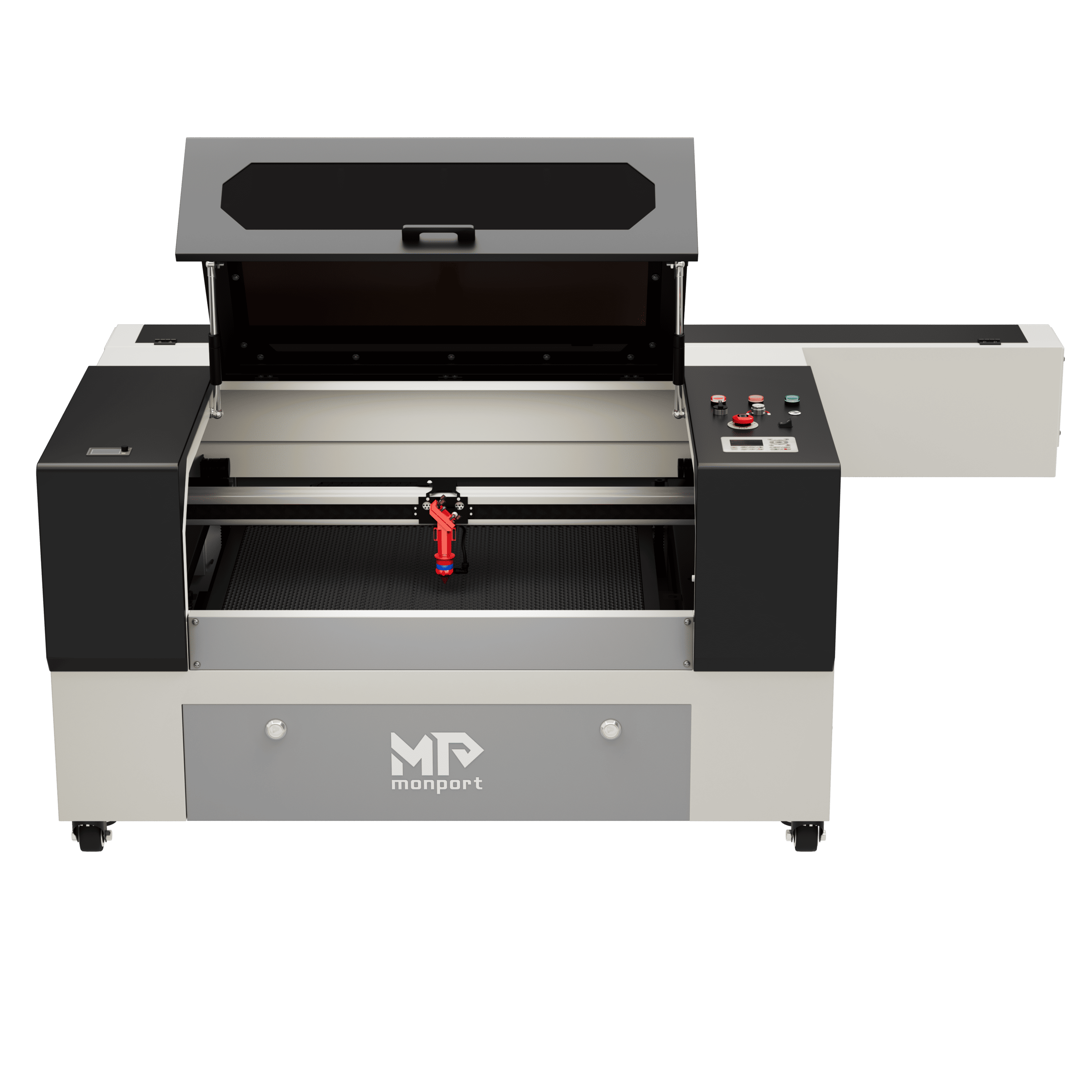 Smussatrice laser 100W a CO2 e tagliatrice (500x700mm), rotala automatica